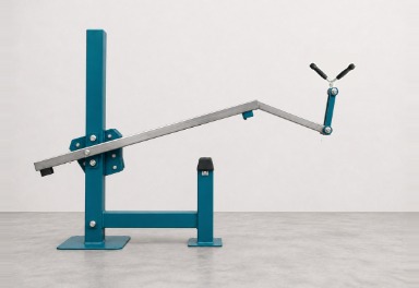 Aparelho de Biceps em Pé com Peso Seletor