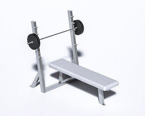 APARELHO SUPINO RETO INOX